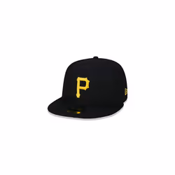 Men's Pittsburgh Pirates New Era Black Game Authentic Collection On-Field 59FIFTY Fitted Hat Size 7
