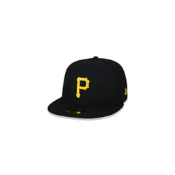 Men's Pittsburgh Pirates New Era Black Game Authentic Collection On-Field 59FIFTY Fitted Hat Size 7
