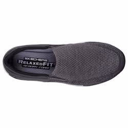 Skechers mens Expected Gomel Slip On Loafer  Grey  12 X-Wide US