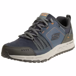 Skechers Men's Escape Plan Oxford  Navy/Orange  9