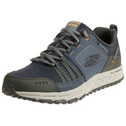 Skechers Men's Escape Plan Oxford  Navy/Orange  9
