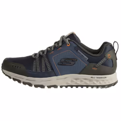 Skechers Men's Escape Plan Oxford  Navy/Orange  9