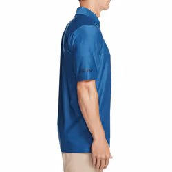 Skechers Golf Mens Pine Valley Classic Breathable Performance Polo Shirt - S, Imperial Blue Heather