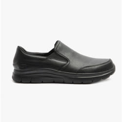 Skechers Work FLEX ADVANTAGE SR BRONWOOD Mens Relaxed Fit Work Shoes Black