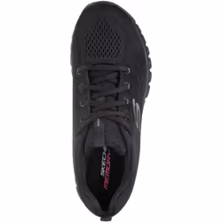 Skechers Get Connected Womens Ladies Wide Fit Running Shoes Trainers - Black Black, UK 6 - Additional view 4