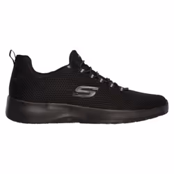 ) Skechers Dynamight Polyester Men's Black Trainers - Black, 12 (Adults' - Additional view 4