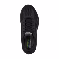 ) Skechers Oak Canyon Verketta Leather Men's Black Trainers - Black, 9 (Adults' - Additional view 3