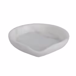 Bloomingville White Marble Spoon Rest, 5"" L x 5"" W x 1"" H