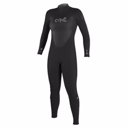 O'Neill Women's Epic 4/3mm Back Zip Full Wetsuit Black/Black/Black 12T