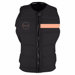 O'Neill Wetsuits Women's Bahia Comp Vest Black/Black 4