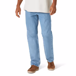 Wrangler Authentics Men's Classic 5-Pocket Relaxed Fit Cotton Jean Stone Bleach 42W x 36L
