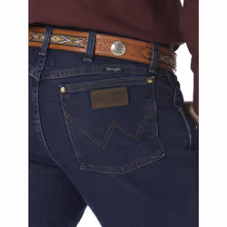 Wrangler Men's Big & Tall Premium Performance Cowboy Cut Comfort Wicking Regular Fit Jean  Midnight Rinse  44W x 32L