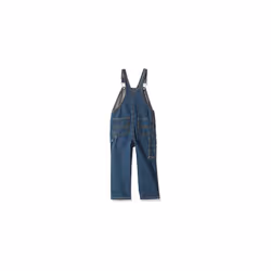 Wrangler Authentics Boys' Toddler Classic Denin Overall, Aged Indigo, 5T