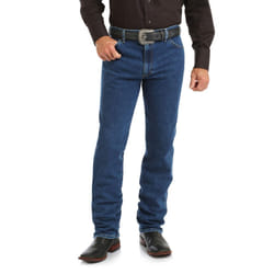 Wrangler Men's Cowboy Cut Active Flex Original Fit Jean  Stonewash  35