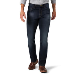 Wrangler Authentics Men's Slim Fit Straight Leg Jean  Raven  32W x 32L