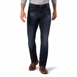 Wrangler Authentics Men's Slim Fit Straight Leg Jean Raven 34W x 32L