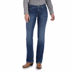 Wrangler Women's Willow Mid Rise Performance Waist Boot Cut Ultimate R
