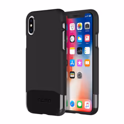 Incipio Edge Chrome, Cover, Apple, iPhone X, 14.7 cm (5.8"), Black