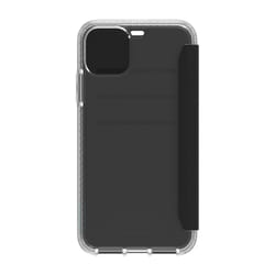 Menatwork GIP-039-CLB mobile phone case 16.5 cm (6.5") Wallet case Black, Transparent