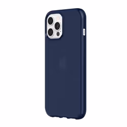 Griffin Survivor Clear, Cover, Apple, iPhone 12 Pro Max, 17 cm (6.7"), Navy, Transparent