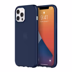 Griffin Survivor Clear mobile phone case 17 cm (6.7") Cover Navy, Transparent