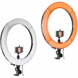 Neewer Ring Light Kit:18"/48cm Outer 55W 5500K Dimmable LED Ring Light