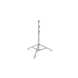 10226m Stainless Steel Light Stand Spring Cushioned Heavy Duty Photography Tripod Stand with 14 to 38 Universal Screw Adapter for Strobe LED Video