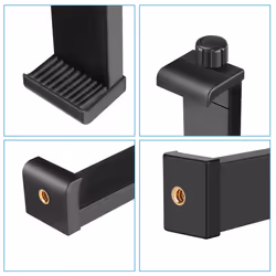 Neewer iPad Tablet Tripod Mount Adapter Holder 16-23.5 Centimeters Adjustable Clamp for iPad Mini iPad 2/3/4 iPad Air/Air2 iPad Pro Microsof