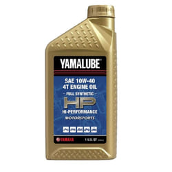 Yamaha Original OEM Yamalube LUB-10W40-FS-12 Hi Performance Full Synthetic 4T Engine Oil Yamalube OEM - 1 Quart