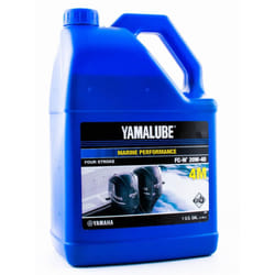 Yamaha Original OEM Yamalube LUB-20W40-FC-04 Hi Performance Full Synthetic 4M FC-W Outboard Marine Engine Oil Yamalube OEM - 1 Gallon