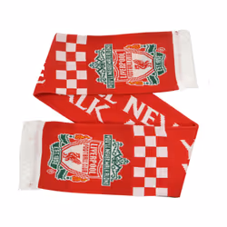 Liverpool GK Jacquard Knit Scarf Red White