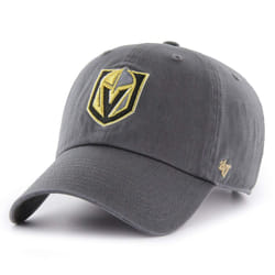 '47 NHL Las Vegas Golden Knights Clean Up Adjustable Hat  One Size  Charcoal