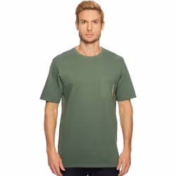 Timberland PRO Men's Base Plate Blended Short Sleeve T-Shirt Duck Gre