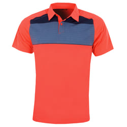 Under Armour Mens Threadborne Infinite 4-Way Stretch Polo Shirt - M, Neon Coral
