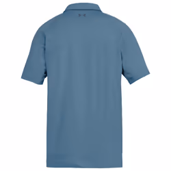 Under Armour Mens Threadborne SpringBack Polo Shirt - M, Bass Blue