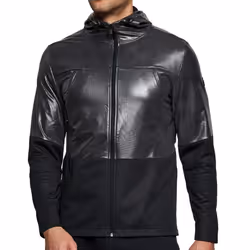 Under Armour Mens UA Swacket Lightweight UA Storm Jacket Coat Top - 2XL, Black Heather