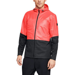 Under Armour Mens UA Swacket Lightweight UA Storm Jacket Coat Top - M, Neon Coral