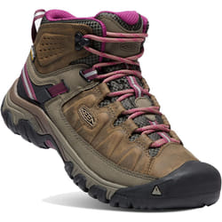 Keen Targhee III Mid Waterproof Walking Hiking Ankle Boots Brown - Weiss Boysenberry, UK 6.5