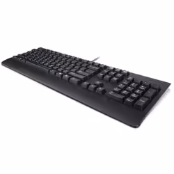 Lenovo 4X30M86917, Full-size (100%), Wired, USB, QWERTY, Black