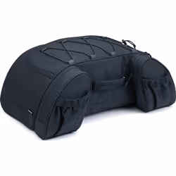 Kuryakyn 5281 Momentum Hitchhiker Motorcycle Travel Luggage: Weather Resistant Trunk Rack Bag Black