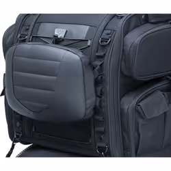 Kuryakyn 5299 Motorcycle Travel Luggage Accessory: Removable Seat Back