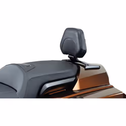 Kuryakyn 6773 Motorcycle Accessory: Omni Passenger Seat Backrest Pad f