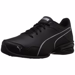 PUMA Men's SUPER LEVITATE Sneaker  Puma Black-Puma Aged Silver  12