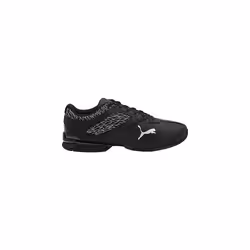 PUMA Men's Tazon 6 Wide Fracture FM Sneaker  Puma Black-Puma Black  9