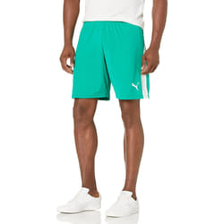 Puma Men's LIGA Shorts  Pepper Green/White  S