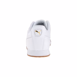 PUMA Men's ROMA CLASSIC GUM Sneaker  Puma White-Puma Team Gold  9