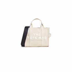 Marc Jacobs Women's The Canvas Small Tote Bag Beige Off White One Size