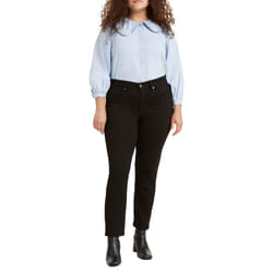 Levi's Women's Classic Straight Jeans  Soft Black Waterless  33 US 16 R
