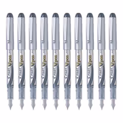 Pilot V Pen (Varsity) Disposable Fountain Pen  Fine Point  Black Ink