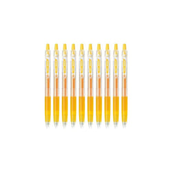 Pilot Juice 0.38mm Gel Ink Ballpoint Pen  Yellow Ink  Value Set
